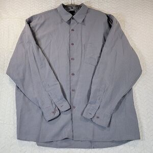 Classic Checkered Gray Dress Shirt